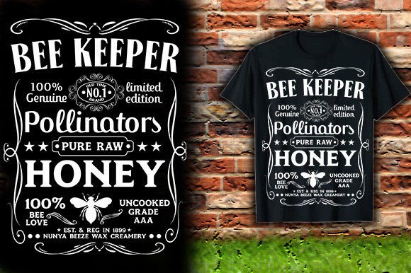 Beekeeper Pollinators T-Shirt: A Must-Have for Handmade Graphics