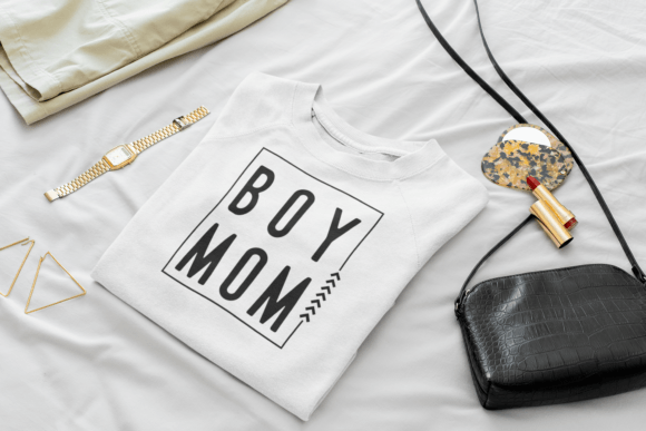 Boy Mom Graphics: A Perfect Fit for T-Shirt Designs
