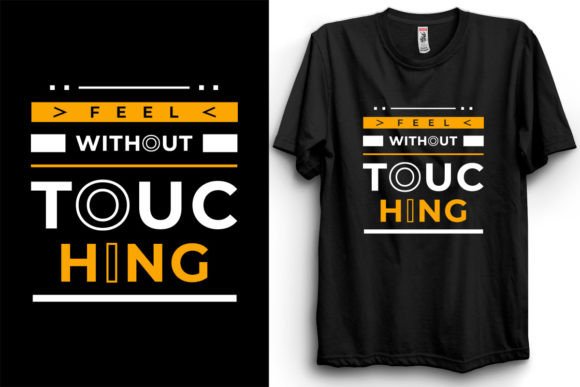 Feel Without Touching: A Modern T-Shirt Design for Graphics