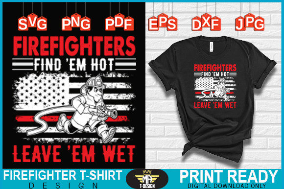 Firefighters Design for T-Shirts & Graphics