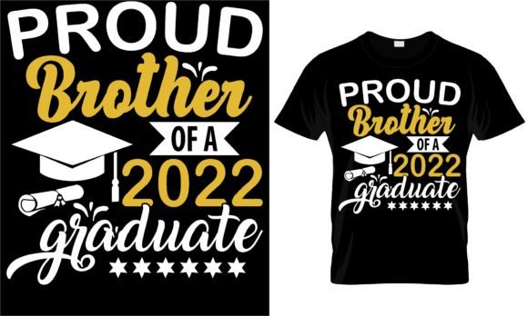 Proud Brother of a 2022 Graduate Embroidery
