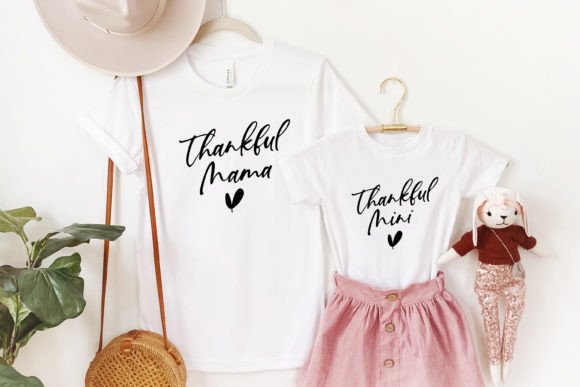Thankful Mama Mini Svg: Perfect for T-Shirt Designs and Graphics