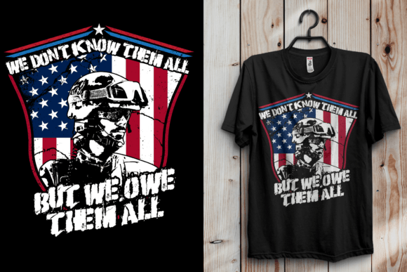 We Don't Know Them All but We Owe Them All: A Versatile T-Shirt Design for Content Creators